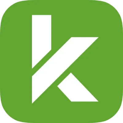 Green Cricket Wireless Logo With K